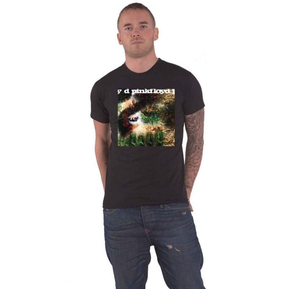 Pink Floyd Unisex Adult Saucer Full Of Secrets T-Shirt / Black